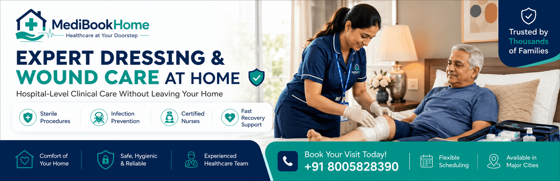 Expert Dressing & Wound Care at Home